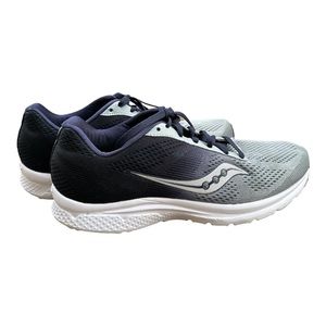 Saucony Grid Running Shoes Blue/Gray Lace Up Men’s Size 10.5 Like New